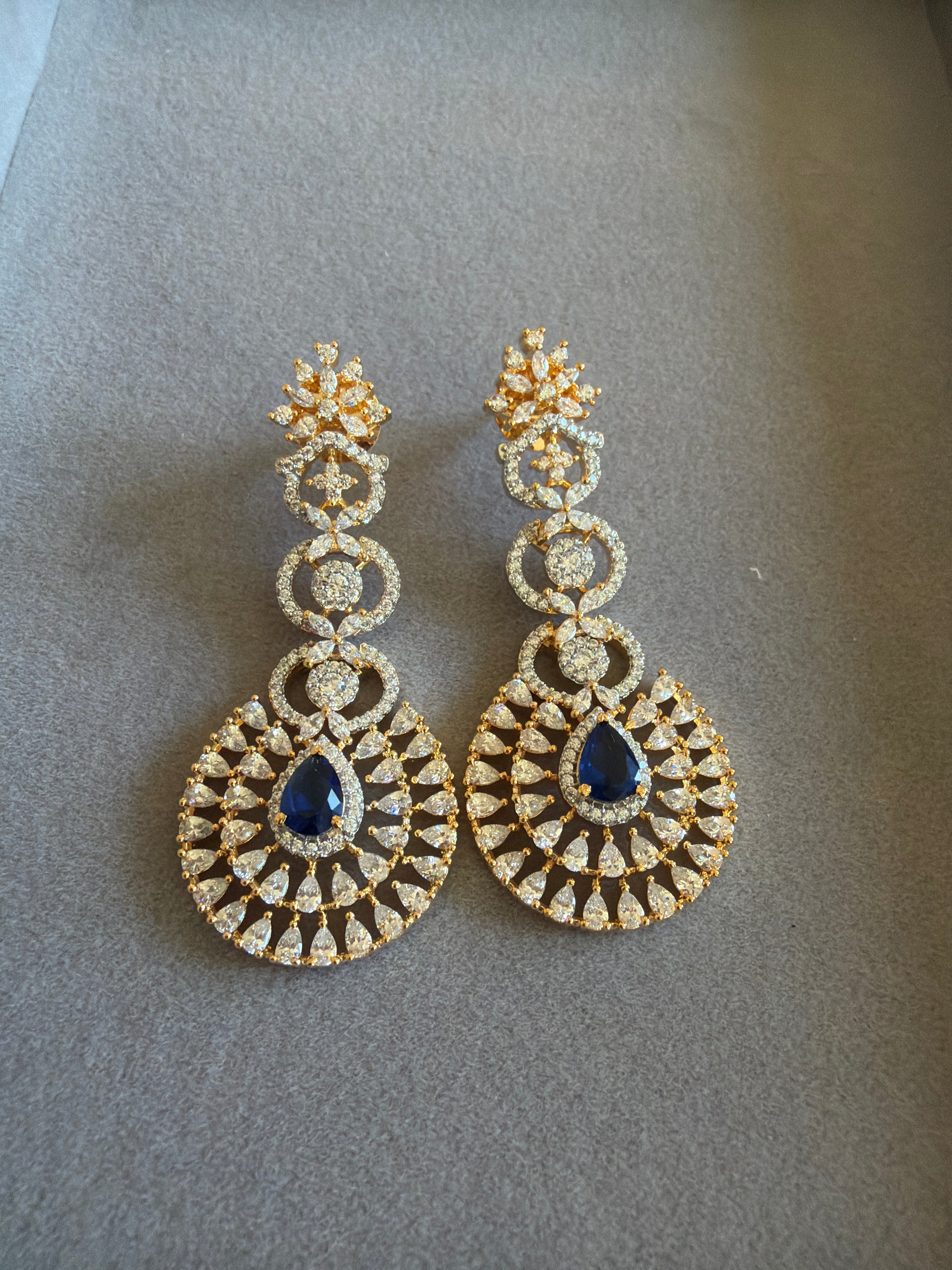 Beautiful stone earrings