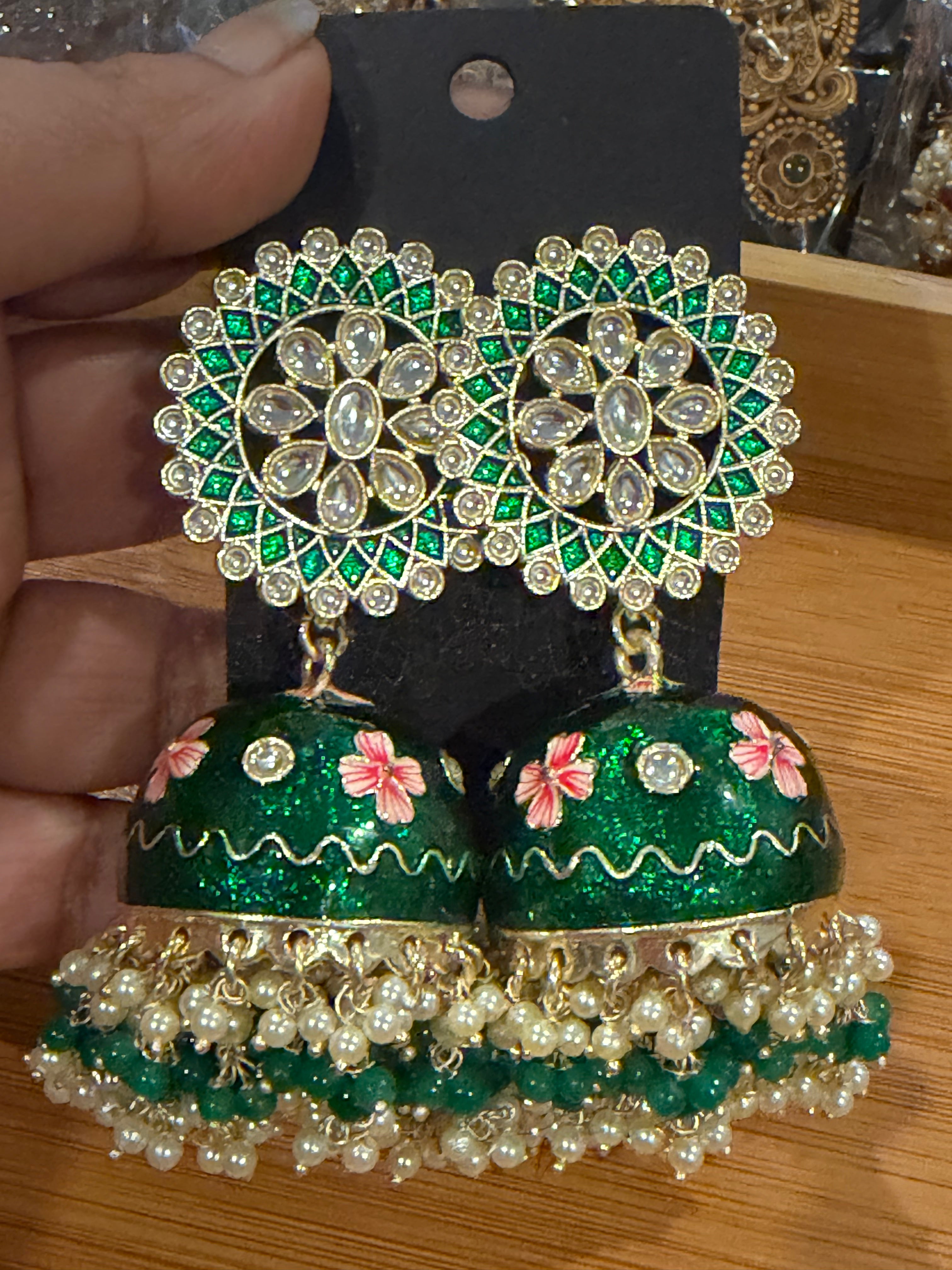 Elegant Jhumkas